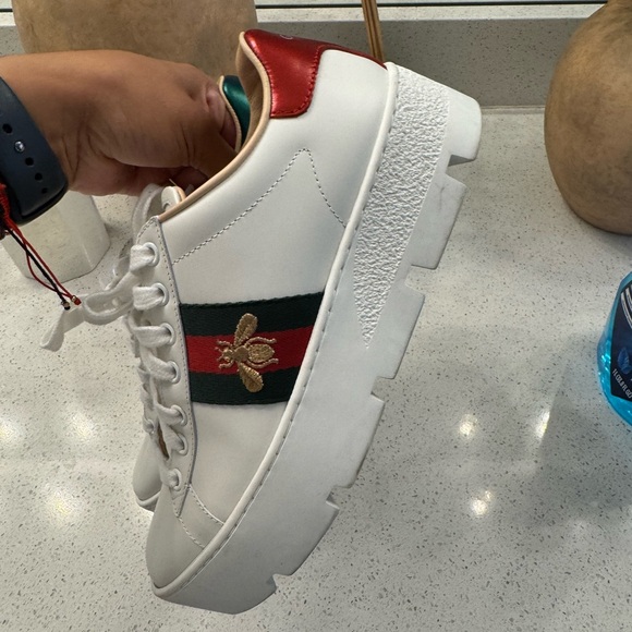Gucci ace platform - Picture 6 of 12